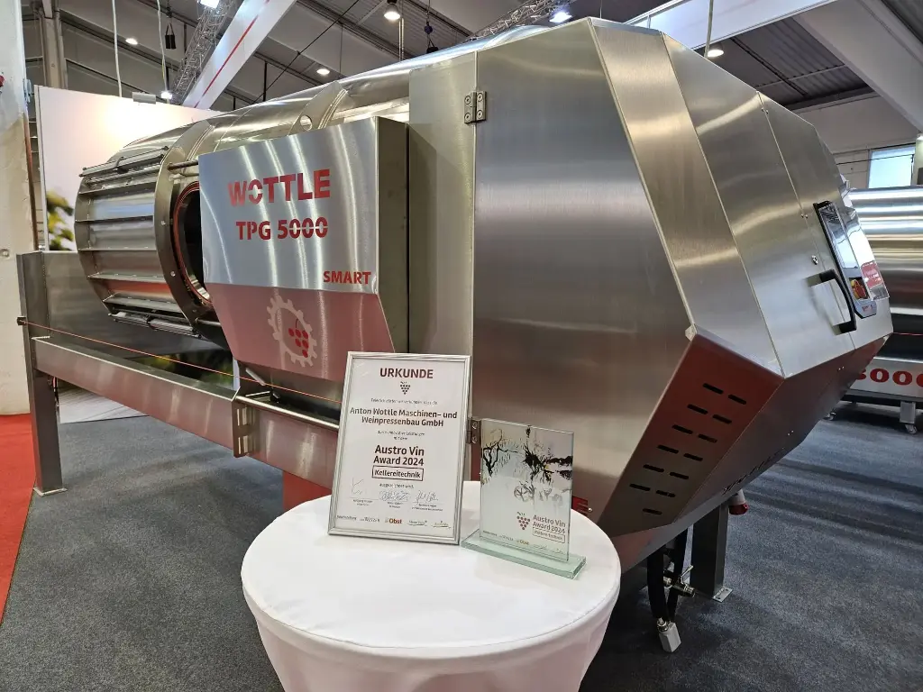 WOTTLE TPG 5000 SMART Weinpresse / Bj. 2024 - Vorführgerät